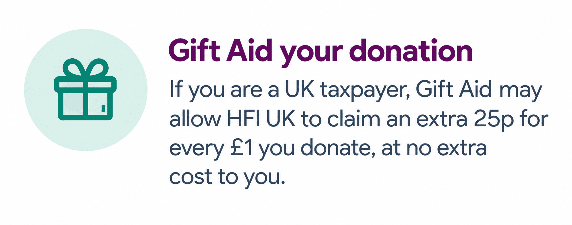 gift aid gift aid