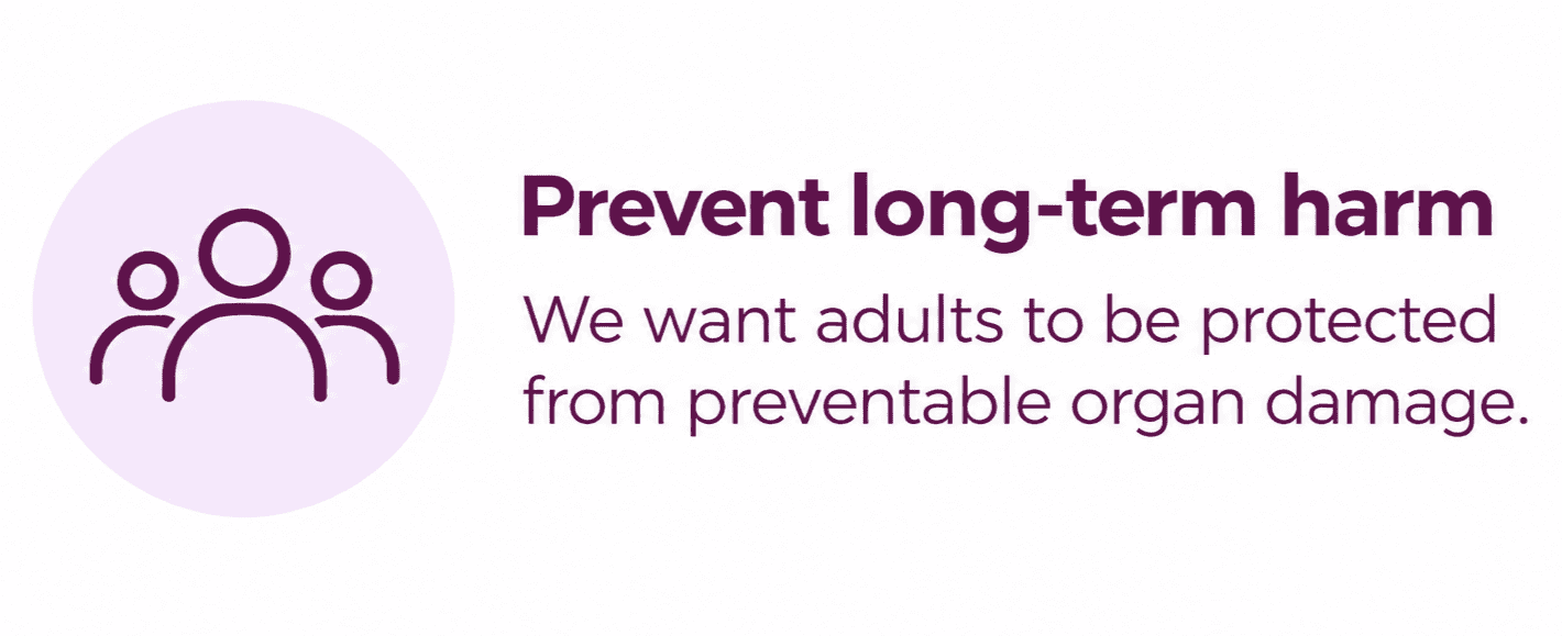 prevent long term harm prevent long term harm